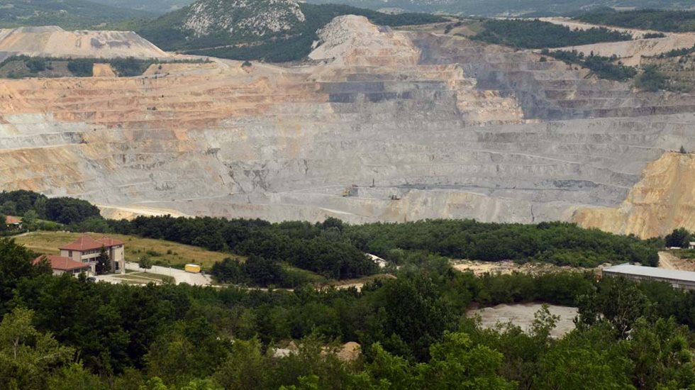  View at RTB Bor’s open-pit mine.