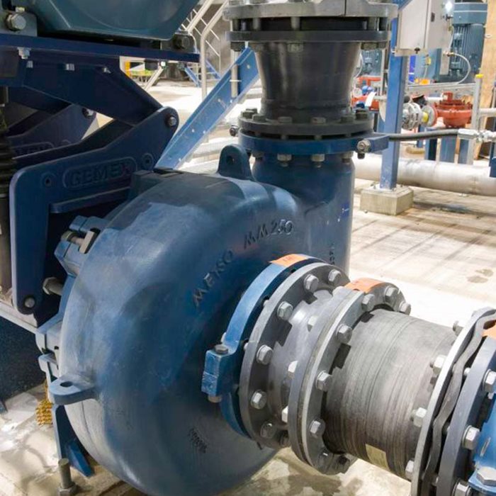Special configurations for Orion Series slurry pumps.