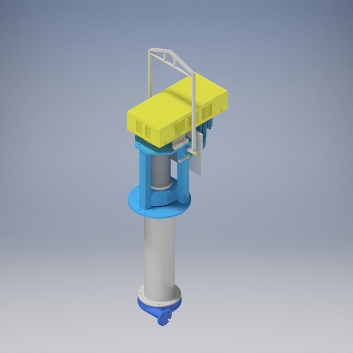 3D models for Metso slurry pumps.